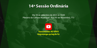 14ª Sessão Ordinária de 2023