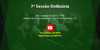 7ª Sessão Ordinária de 2023