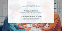 Audiência Pública: Prefeitura - PPA 2026/2029 - LDO 2026 - LOA 2026